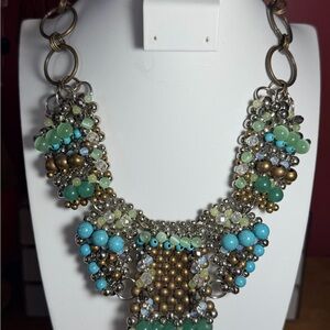 Elegant Multicolor Beaded Necklace